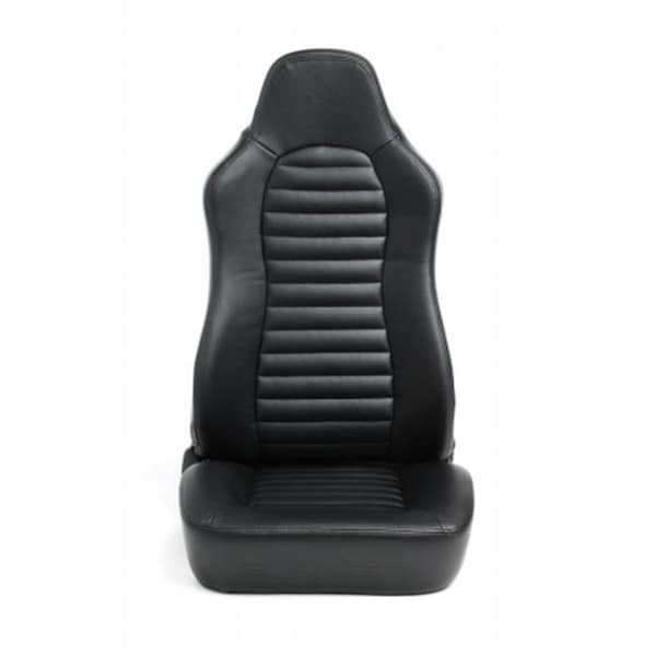 Cipher Cipher Auto CPA3001PBK CPA3001 Black Leatherette Universal Suspension & Jeep Seats - Pair; Black CPA3001PBK - main